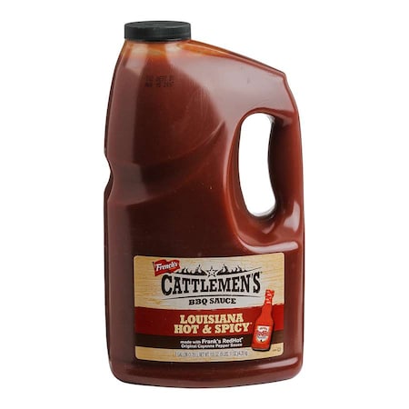 Cattlemens Master's Reserve Louisiana Hot N' Spicy BBQ Sauce 155 oz. Jug, PK4 74000